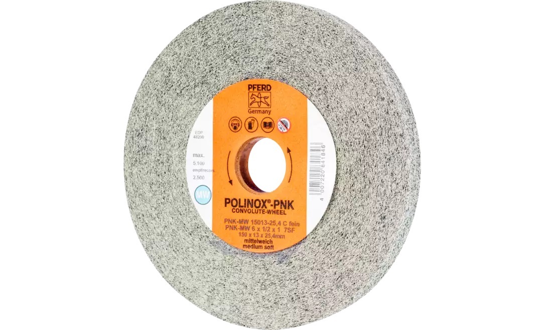 POLINOX 6" Convolute Wheels